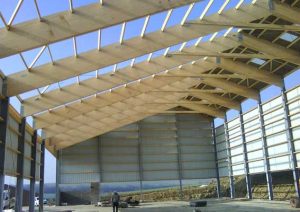 construction bois metal installation photovoltaique